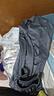 策息裤子男夏季冰丝薄款休闲裤阔腿直筒长裤宽松卫裤运动男裤 黑+深灰【两件装】 XL -建议110-140斤左右 实拍图