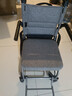 鱼跃(yuwell)手动轮椅车H083折叠老人轻便便携式手推车旅行可上飞机 实拍图