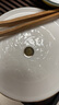 益工坊羊脂玉瓷云起系列手工修饰祥云浮雕盖碗描金品茗杯优雅套杯 云起盖碗 实拍图