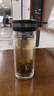 苏泊尔（SUPOR）双层玻璃杯办公泡茶杯男女士茶水分离杯车载水杯子办公泡茶杯子 实拍图