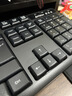 双飞燕（A4TECH）WKG-1000 104键 无线键鼠套装 无线键盘鼠标套装无线鼠标键盘套装办公键盘打字手感好 黑色 无线 实拍图