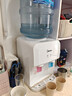 美的（Midea）饮水机家用桶装水小型台式桌面饮水机办公室温热两用迷你饮水器YR1220T 制热型 实拍图