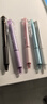 百乐（PILOT）可擦笔按动中性笔子弹头签字笔温控可擦学生文具刷题办公 LFBK-23EF-DP-CHN 0.5 粉色格纹/黑 实拍图