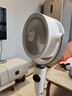 艾美特（AIRMATE）【天鹅MAX】空气循环扇直流变频家用大风力电风扇卧室轻音一级能效负离子净化语音落地扇 SRDI151 实拍图
