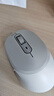 联想（Lenovo）小新M4无线2.4G鼠标 右手鼠标 轻音便携 类肤手感 舒适办公鼠标 电脑笔记本台式机一体机鼠标 白色 实拍图