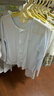 童泰（TONGTAI）宝宝睡衣夏季纯棉套装女童家居服男童空调服上衣裤子蓝色100cm 实拍图