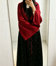芷蘅间 喵唐录 2026新款汉服女春秋新中式国风连衣裙上班可以穿着的汉服 上衣一件 预售45天 M 实拍图