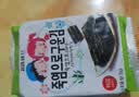 ZEK韩国原装进口 橄榄油海苔紫菜包饭寿司即食烤海苔 儿童零食4g*3包 实拍图