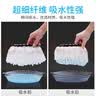 百家好世旋转拖把替换布31cm宽5个装托把头超细纤维吸水墩布头替换装 实拍图