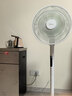 美的（Midea）【幸运草安睡1S】一级能效直流变频声控电风扇家用遥控卧室静音落地扇台式桌面抗菌大风力转页扇 实拍图