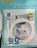 品胜【2条装】苹果数据线快充iPhone充电线器多条适用iPhone14/13/12ProMax/11/XsR/8手机车载iPad/Air 实拍图