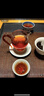 中茶普洱茶50周年版7581砖茶250g 国民经典版熟普经典标杆配方 实拍图