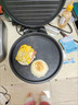 美的（Midea）电饼铛家用 电饼档 双面加热煎饼烙饼锅 煎烤机早餐机三明治 30CM大尺寸加大加深电煎烤肉锅JHN30F 实拍图