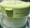babycare儿童餐具宝宝注水保温碗吸盘碗辅食碗防摔婴幼儿恒温碗拉文迪青 实拍图