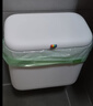 佳帮手卫生间壁挂式垃圾桶8.8L家用带盖大号橱柜厨房悬挂厕所洗手间专用 实拍图