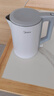 美的（Midea）电热水壶家用烧水壶泡茶0涂层食品级304不锈钢自动断电双层防烫全钢无缝1.5L大容量 MK-HJ1566 实拍图