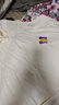 真维斯（Jeanswest）简约短袖女士夏季衣服2026新款纯棉百搭宽松半袖体恤女装显瘦t恤 米色 三种情绪_K S 实拍图