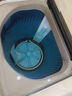 扬子（YANGZI）洗衣机半自动大容量家用双桶双缸洗衣机脱水双筒 15公斤不锈钢内筒-店长推荐款 双缸 实拍图