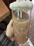 星巴克（Starbucks）星动告白系列心型底造型玻璃吸管杯500mL咖啡杯女神节礼物 实拍图
