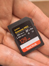 闪迪（SanDisk）128GB SD内存卡 V90 8K U3 C10 高速相机存储卡 读写速300MB/s IP68 6米防摔 影院级高清拍摄 实拍图