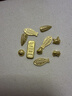 周六福 黄金999元宝金条小金豆爱心赏金玩咖投资金 计价 金条 - 3g 实拍图