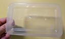 妙洁一次性饭盒方形带盖860ml*50只食品级野餐具可微波加热打包汤碗筷 实拍图