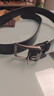 牛当家真皮皮男牛皮腰带针扣头层牛皮1101 黑色 125cm  实拍图