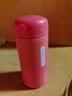 【全网爆款】迷你口袋保温杯304不锈钢水杯便携可爱水杯女生 红色 150ml 实拍图