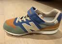 NEW BALANCE中大童鞋 男女童秋季网眼复古拼接休闲鞋996 实拍图
