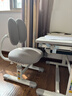 益威（EIEV）儿童学习桌椅套装 中小学生写字桌椅 可升降书桌椅课桌书柜写字台 旗舰学习书桌+升级追背椅-贵族灰 实拍图