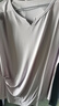 骆驼（CAMEL）晨跑健身运动服女休闲短袖两件套装 Y23BA0L6059C5 雪柔紫 XXL 实拍图