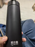 哈尔斯保温杯316不锈钢男女士车载外出便携式商务水杯子年会礼品黑450 实拍图