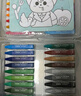 得力（deli）24色学生三角杆顺滑丝滑油画棒儿童蜡笔绘画笔涂鸦易握(内含5张填色卡) 实拍图