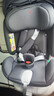 京东京造儿童安全座椅汽车0-6-12岁婴儿宝宝i-Safe双通风 商务舱3.0典雅灰 实拍图