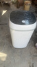 小鸭牌4.5公斤半全自动波轮迷你洗衣机 小型母婴儿童宝宝家用半自动单桶大家电 洗内衣袜子机 4.5kg蓝光款【+沥水篮】 实拍图