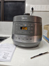 美的（Midea）0涂层精钢厚釜电压力锅5L双胆全自动智能预约家用煲汤煮饭煲MY-C5856G高压锅4-6人 实拍图