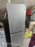 创维新品家电 186升双开门家用电冰箱两门双温冷藏冷冻小型租房宿舍节能小巧以旧换新 BCD-186D 实拍图