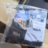 NBA袜子男士夏季吸汗跑步运动风抗菌防臭中筒棉袜6双 实拍图