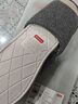 京东京造四季棉麻拖鞋男士居家春夏季室内静音吸汗防臭 深灰 42-43 实拍图