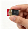 闪迪（SanDisk）128GB TF(MicroSD)内存卡 4K极速金卡A2 V30 U3行车记录仪 运动相机无人机 监控存储卡 读190MB/s 实拍图