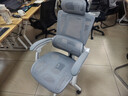 南皇人体工学办公椅电竞椅久坐打游戏办公室椅子久坐不累人工力学座椅 镂空双背白-3级杆-尼脚-155°任意后躺 120-155度(含) 联动扶手 实拍图