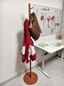 小匠材实木衣架挂衣服落地卧室衣帽架挂衣架落地衣架家用立式晾衣架 实拍图