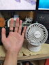 小熊（Bear）电风扇办公室桌面风扇小型迷你便携usb充电小风扇宿舍户外露营台式摇头电扇伴侣DFS-C05L5 实拍图