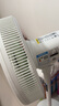 美的（Midea）【幸运草安睡1S】一级能效直流变频声控电风扇家用遥控卧室静音落地扇台式桌面抗菌大风力转页扇 实拍图
