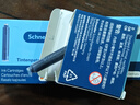 施耐德（Schneider）钢笔墨囊墨水胆非碳素不堵笔德国进口欧标钢笔适用开学必备用品3盒/18支装 蓝黑色6699 实拍图