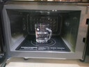 美的（Midea）家用变频微波炉平板式易清洁 800W微波速热 一键智能菜单 钻石背板 微晶面板加热20L（PM20M2） 实拍图