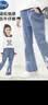 Hello Kitty女童牛仔裤子春秋季儿童微喇叭长裤大童洋气童装 Z1284 140  实拍图