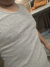 浪莎粗螺纹背心男纯棉修身夏季薄款跨栏打底汗衫运动紧身健身2026新款 ·【1灰1白】· 纯棉粗螺纹 3XL /185：修身版型建议选大一码 实拍图