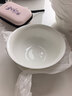松发瓷器家用陶瓷碗碟简约纯白米饭碗盘子洗碗机可用餐具简瓷釉下彩碗盘 简瓷6.5英寸碗2个装 实拍图