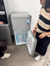 美的（Midea）112L两门小冰箱灰色双温小冰箱迷你家用宿舍租房灵活摆放节能低音深冷速冻 BCD-112CM 实拍图